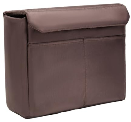 IWOWHERO Pochette de Rangement Rembourrée pour Appareil Photo Reflex Numérique, Compacte et Multifonction, pour Voyage et Randonnée, Couleur Rouge Foncé