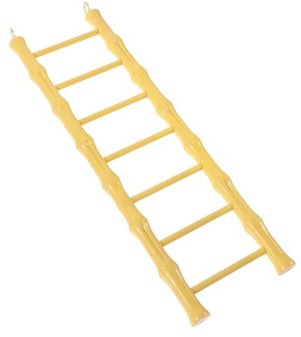 Abaodam Échelle pour Oiseaux et Hamsters Plastique Escalade Amusant pour Cage Échelle Suspendue pour Perruches et Rongeurs Stimule Activité Motricité