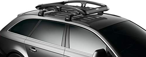 Thule TH824B Dachträger, Schwarz, L