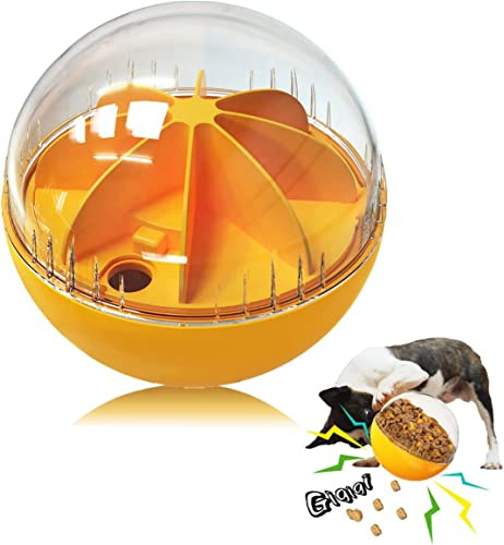 Jokepy Treat Dispensing Dog Toys - Puzzle & Slow Feeder Ball for Large, Medium & Small Dogs, Mentally Stimulating Enrichment Toys