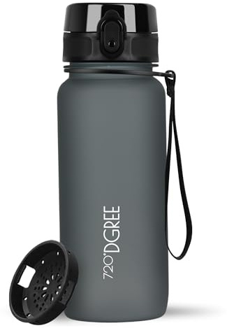 720°DGREE Trinkflasche „uberBottle“ Sieb – 6 Größen, über 40 Farben wählbar