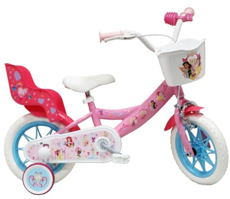 TECNOBIKE SHOP - VENDITA ACCESSORI GIOCATTOLI Mädchenfahrrad Denver Albri Princess Princess - Größe 12 Zoll