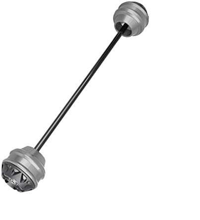 Motorrad Hinterachsschleifer Gabel Radschutz Sturzpad Kit Für Suzuki SV650 SV 650 2017-2020 SV650X SV 650X 2019-2020 (Color : Rear Wheel Titanium)