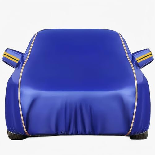 Autoabdeckung für VW Golf 7 Variant 2012-2017,Langlebige Oxford-Stoff Draussen Autoplane Wasserdicht Atmungsaktiv Staubdicht Vollgarage sonnenfest Kratzfeste Wetterfeste