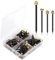 120pcs Picture Hanging Nails Photo Frame Nails for Walls, 4 Sizes