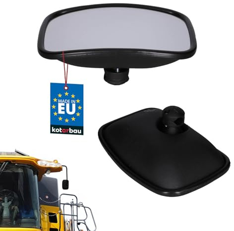 KOTARBAU® Panorama-Universalspiegel für Traktor-Spiegel Außenspiegel 265 x 185 mm LKW Traktor Rückspiegel Landmaschinenspiegel mit Verstellknauf Wohnmobil Teleskopspiegel Autospiegel Anhänger