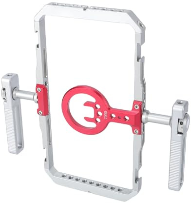 Plyisty Smartphone -Video -Rig mit Handle, für IOS Phone 12 13 14 15 16 17 Magnetische Schnellfreisetzungs Aluminiumlegierung Telefon Video Stabilisator Grip Stative Mount mit Kaltem