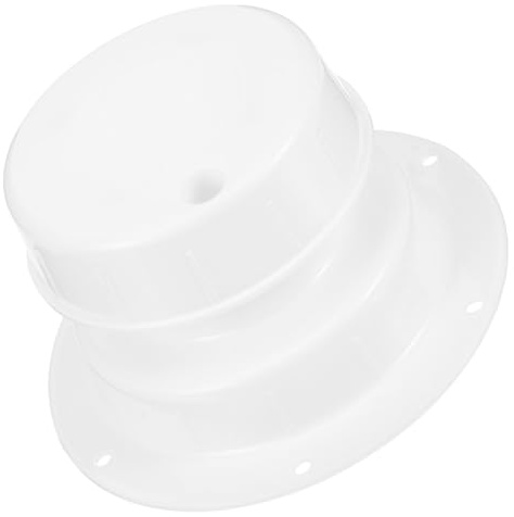 MAGICLULU Rv Plumbing Vent Cap Rv Roof Vent Cover for Camper White Pp Material Expels Sewer Gas Keeps Cabin Dry for Trailer Ventilation