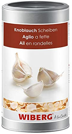 Wiberg Knoblauch in Scheiben (380g Dose)