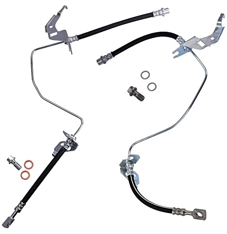 BESTPRICE ATP 2x Bremsschlauch hinten | Kompatibel mit: OPEL ASTRA G Cabriolet, ASTRA G Caravan, ASTRA G CC, ASTRA G CLASSIC, ASTRA G CLASSIC Caravan