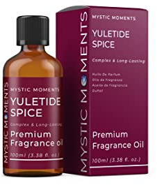 Mystic Moments | Weihnachtsgewürz Duftöl | 100ml | Weihnachtsgewürz-Noten erzeugen einen Duft mit warmen festlich gewürzten Noten für Kerzen, Seifen, Duftwachs und Diffusoren.