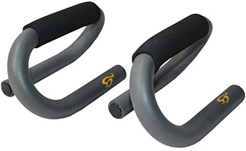 Cox Swain Liegestützgriffe Professional, Colour: Black/Grey, Size: One Size