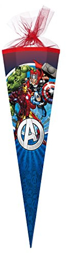 Schultüte / Zuckertüte / 85cm / eckig / Avengers