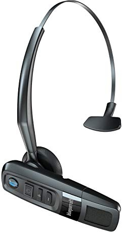 BlueParrott C300-XT Noise Canceling Bluetooth Headset – Hands-Free Wireless Headset, Perfect For High-Noise Environments, Long Wireless Range with Superior Sound, IP65-Rated, Black