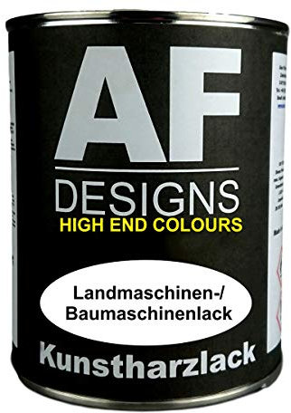 Alex Flittner Designs - Vernice in resina Komatsu, 1 l, per camion, colore: Giallo opaco