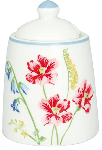 GreenGate Elwin Zuckerdose White 10 cm
