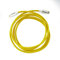 Celly, Cavo USB-C a Lightning Compatibile con Dispositivi Apple e Sistema iOS, Lunghezza 1,5 m, Potenza Supportata 60W, Connettori in PVC e Rivestimento in Nylon Anti-piegamento, Giallo