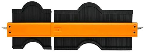 Calibro di forma Duplicatore Profilo Duplicazione Calibro Contorno Modello Plastica Contorno Copia Duplicatore Strumento di Misura (5 +10 Connessione)