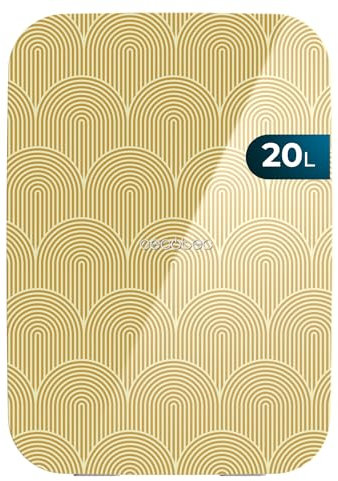 Cecotec Mini réfrigérateur 20L Bolero MiniCooling 20L Bahamas Pat 2 Fonctionnement 12V-220V Compatible Voiture et Caravanes, Fonction Refroidissement et Chauffage, Plage de température 7-65°,