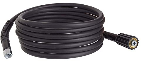Nero 10m Pressure Washer hose Heavy Duty UK M22 M14 Jet Power Car Wash