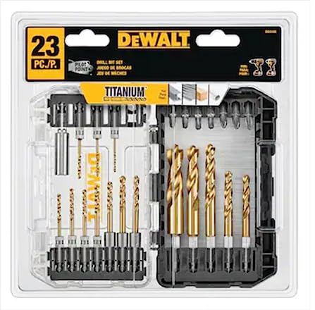 23 Piece DEWALT Drill BIT Set