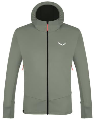 Salewa Puez Polarlite Hooded Jacket Men, Green, L