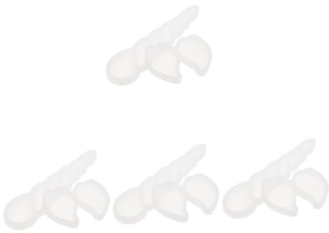 TOPBATHY 8pcs Unicorn Silicone Molds Lollipop Baking Molds for DIY Cakes Cookies Soft Smooth Non-Stick Heat Resistant Dishwasher Friendly for Boys and