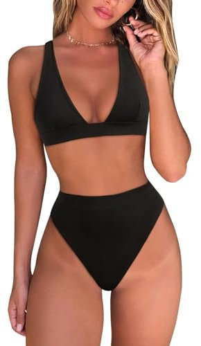 WILLBEST Corset top BH Set Strand uv shutz sexy Bikini Damen Slip Badeanzug mit Bein Bikini mollige Damen meerjungfrau Flosse mädchen Buffalo Set Slip hautfarben Push up