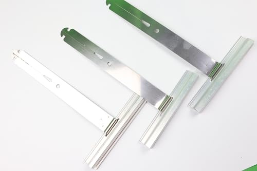 AWITALIA - 5 Coppie Gancio Molla di Sospensione per Tapparelle, Plastica, Alluminio e Acciaio, Molle di Fissaggio a Rullo, Linguetta di Fissaggio, Facile Installazione