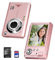 SWE Klein Digitalkamera 1080P FHD Selfie Digital Kamera mit 3.0” Bildschirm, 48MP Mini Fotokamera mit 16X Digitalzoom 32G SD Karte für Kinder Studenten Erwachsene Einsteiger