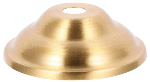 Zerodeko Base Lampada in Ottone Supporto Per Lampada Sospensione Puntale in Metallo Parte Terminale