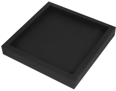 Homoyoyo Soucoupe pour Pot De Fleur Base Carrée Plastique Bac De Récupération Eau pour Plantes Intérieures Jardin