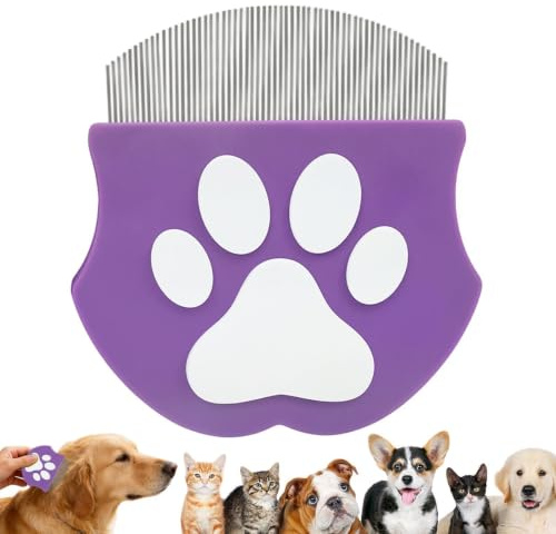 Peigne pour chien Démêloirs multifonctions sûrs | Démêloir pour chat pour poils longs et courts, chiots, chatons, bain, vétérinaire, spa, brossage
