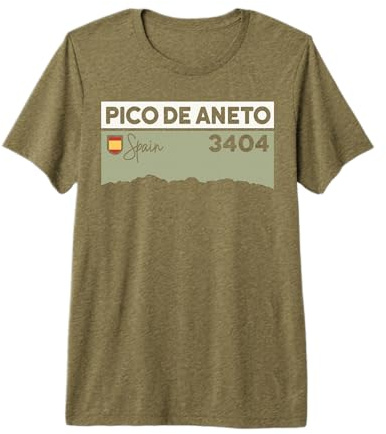Pico de Aneto Skitour Hike Pirineos Maladeta Senderismo Regalo Camiseta Premium
