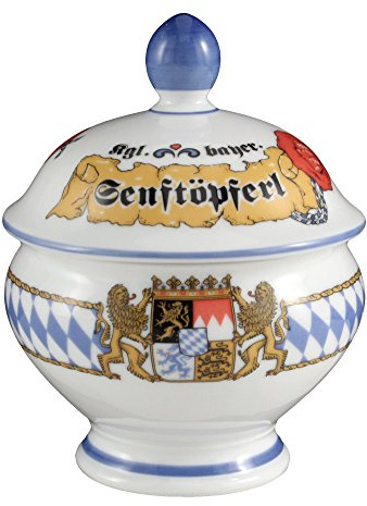 Seltmann Weiden 001.456005 Bayern Compact - Senftöpferl - Senftopf - 0,18 l