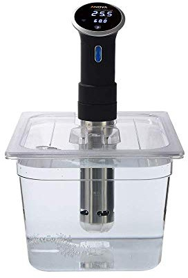 11.6 L Polycarbonate Sous Vide Container with Custom Cut lid To Suit The Anova Sous Vide Cooker