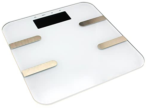 EIE Körperfettwaage - Digitale Personenwaage Muskelmasse Sport-Digitalwaage LCD-Anzeige Modell: Stroke