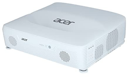 Acer L812 DLP-Laser Beamer - 4K UHD (3.840 x 2.160 Pixel), 4.000 ANSI Lumen, 2.000.000:1 Kontrast, 3D, Keystone, 2X 10 Watt Lautsprecher, HDMI (HDCP), WLAN, Business/Education