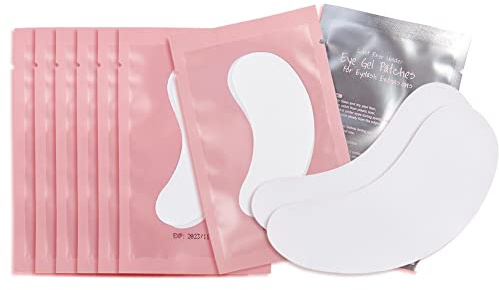 Lunamoon Augenpads für Wimpernverlängerung Wimpern Pads Ultra Thin 50Paar | Wimpernverlängerung Pad,Wimpern Augenpads,Eyelash Pad,Wimpern Patches,Eye Patch for Lash Extension,Wimpern Extension Zubehör