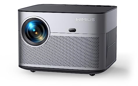 【Autofokus/Trapezkorrektur】 Beamer, 26000 Lumen WiFi Bluetooth Beamer Full HD 1080P, Heimkino Video Beamer 4K Unterstützung kompatibel mit Fire Stick,X-Box,PS5,Laptop,USB,Handy Projektor
