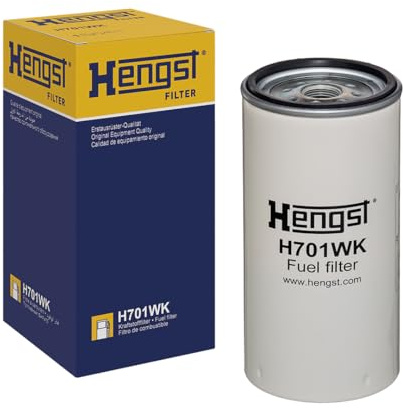 HENGST - Kraftstofffilter H701WK - Hochwertiger Kraftstoff-Anschraubfilter für KFZ - Entfernt Staub und Schmutz aus Otto- oder Dieselmotoren - Schützt das Einspritzsystem