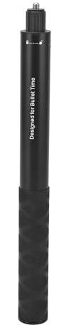 Selfie Stick 1,1 M Invisible Selfie Stick en Alliage D'aluminium 5 Sections Selfie Stick pour X3 One RS GO 2 One X2 Series Action Cameras
