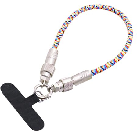 Cable de carga y cordón para teléfono móvil 2 en 1, Cable de correa de carga USB C, Cuerda gruesa de alta velocidad