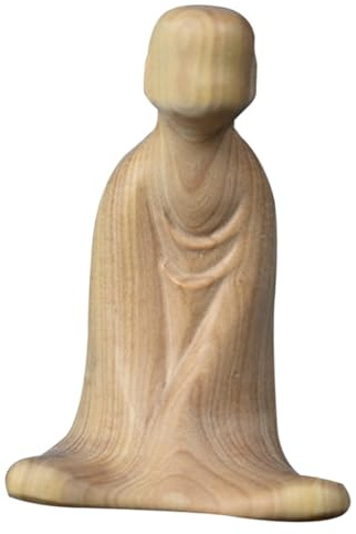 ABOOFAN Adornos Tallados Madera De Boj Figura De Madera Sin Rostro para Interior De Coche Artística