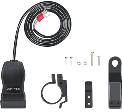 60W Motorcycle Handlebar Phone Power Supply Quick Charges Supports QC3.0 Protocols Suitable For Most Smartphones Tablets