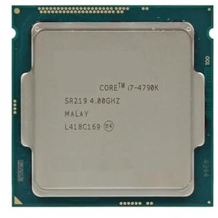Procesador Core i7 4790K de Cuatro núcleos y Ocho subprocesos a 4,0 GHz LGA 1150