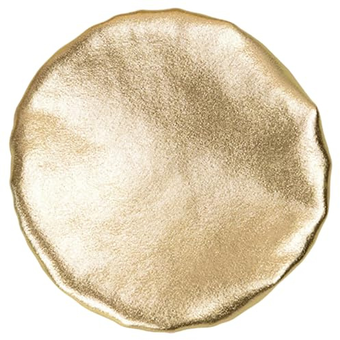 ABOOFAN Elastic Fabric Saxophone Horn Cover in Golden Colour, Easy to Install Music Instrument Bell Cover for Trombone, Protect the Instrument from Dust and Damage