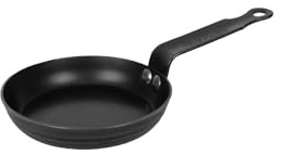 De Buyer dl953 Heavy Duty Blinis Pfanne Stahl, blau