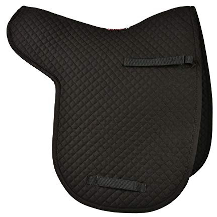 Y-H HyWither Competition Dressage Numnah Black Full