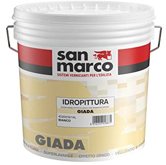 San Marco Pittura Superlavabile Giada Bianco 4L